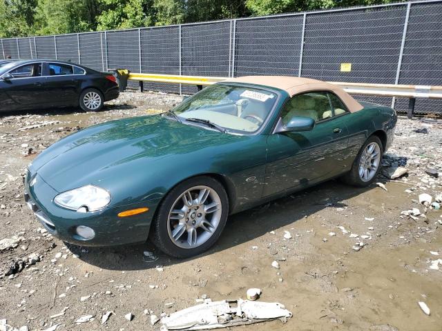 SAJDA42C71NA22518 - 2001 JAGUAR XK8 GREEN photo 1