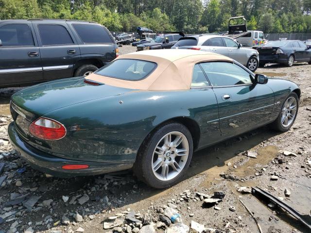 SAJDA42C71NA22518 - 2001 JAGUAR XK8 GREEN photo 3