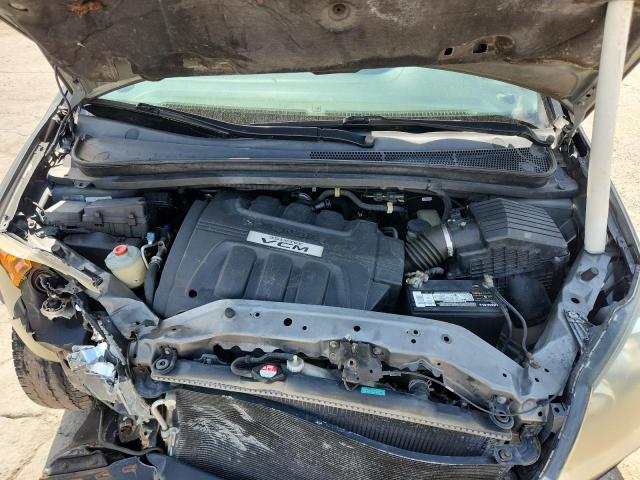 5FNRL3H76AB025862 - 2010 HONDA ODYSSEY EXL CHARCOAL photo 12