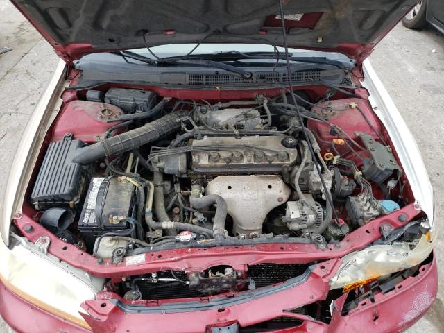 JHMCG5677YC028056 - 2000 HONDA ACCORD SE RED photo 11