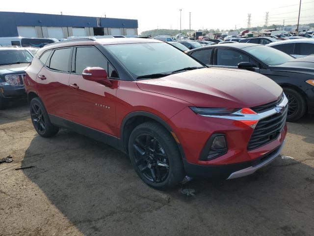 3GNKBCRS6MS549670 - 2021 CHEVROLET BLAZER 2LT RED photo 4