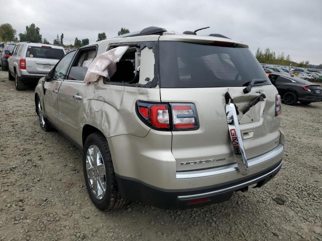 1GKKVSKD2HJ250386 - 2017 GMC ACADIA LIM SLT-2 TAN photo 3