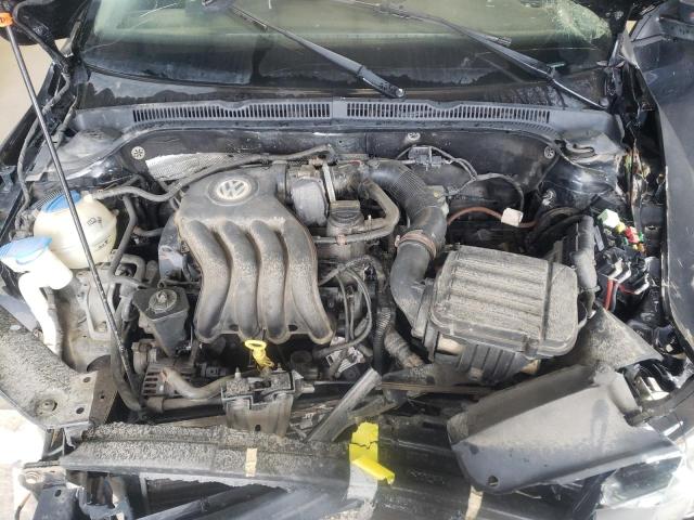 3VW1K7AJ8BM362735 - 2011 VOLKSWAGEN JETTA BASE 黑色 照片 11