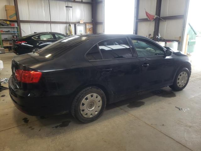 3VW1K7AJ8BM362735 - 2011 VOLKSWAGEN JETTA BASE 黑色 照片 3