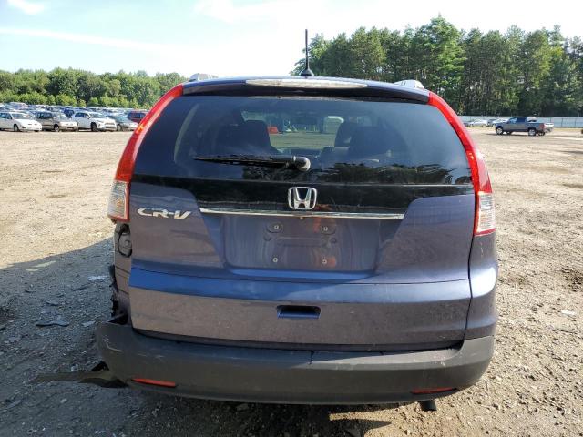 2HKRM3H75EH527377 - 2014 HONDA CR-V EXL BLUE photo 6