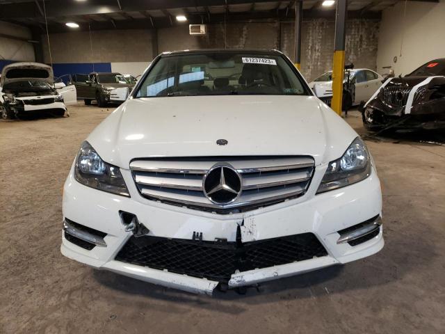 WDDGF8BBXCR200187 - 2012 MERCEDES-BENZ C 300 4MATIC CREAM photo 5