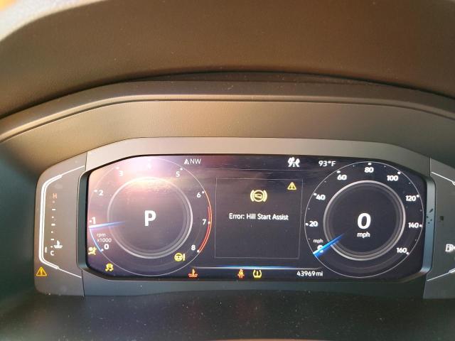 1V2BR2CA9MC526175 - 2021 VOLKSWAGEN ATLAS SEL GRAY photo 9