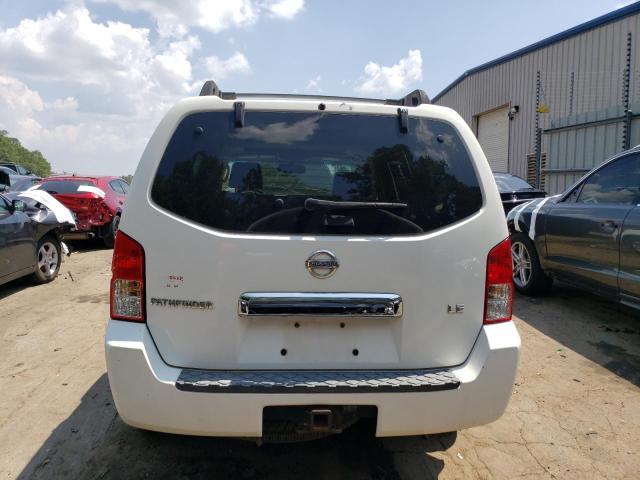 5N1AR18U46C622188 - 2006 NISSAN PATHFINDER LE WHITE photo 6