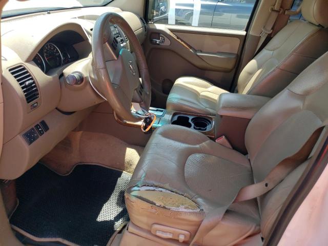5N1AR18U46C622188 - 2006 NISSAN PATHFINDER LE WHITE photo 7