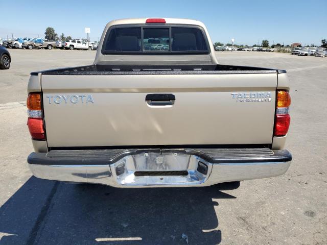 5TEGN92N83Z280641 - 2003 TOYOTA TACOMA DOUBLE CAB PRERUNNER GOLD photo 6