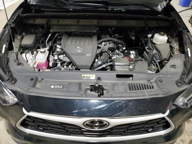 5TDKDRAH5PS044234 - 2023 TOYOTA HIGHLANDER L BLACK photo 12