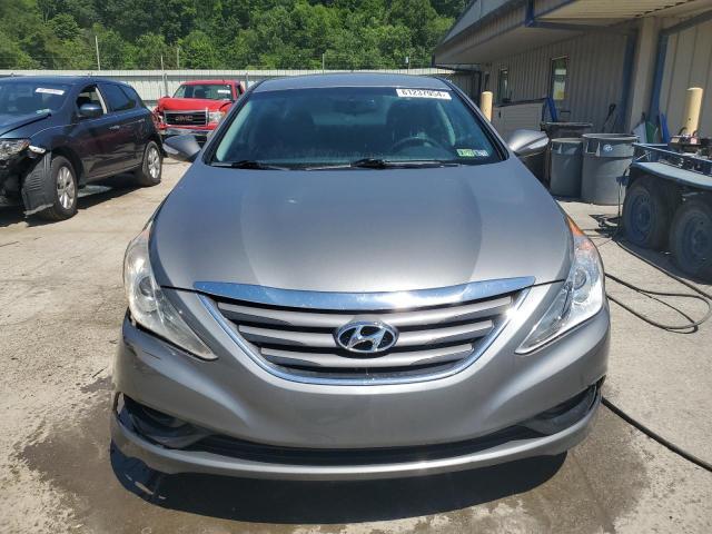 5NPEB4AC5EH892871 - 2014 HYUNDAI SONATA GLS GRAY photo 5