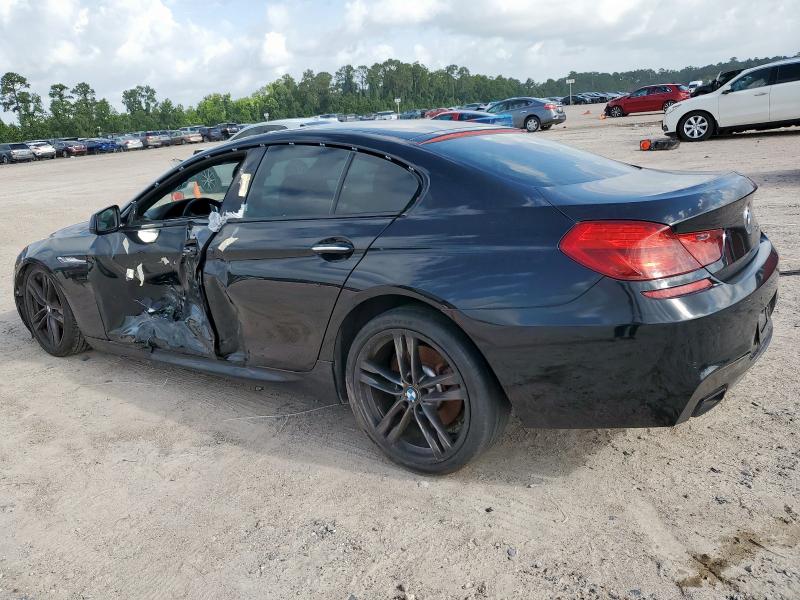 WBA6B2C51ED129501 - 2014 BMW 650 I GRAN COUPE BLACK photo 2