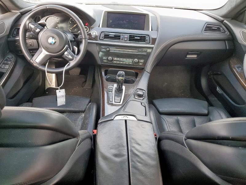 WBA6B2C51ED129501 - 2014 BMW 650 I GRAN COUPE BLACK photo 8