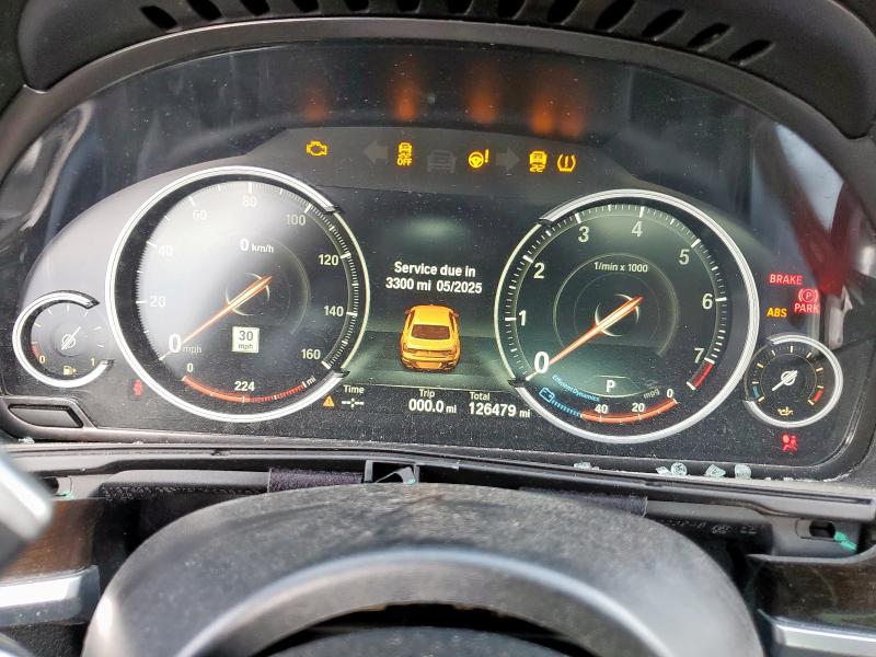 WBA6B2C51ED129501 - 2014 BMW 650 I GRAN COUPE BLACK photo 9