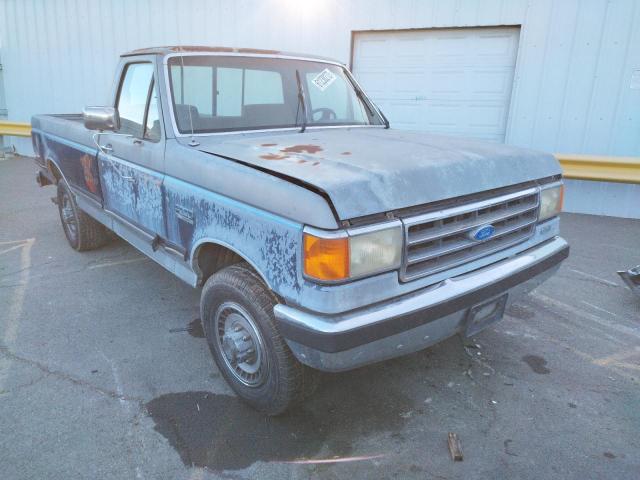 2FTHF25H7LCB31144 - 1990 FORD F250 GRAY photo 1