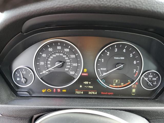 WBA3C3G50FNS73598 - 2015 BMW 320 I XDRIVE SILVER photo 9