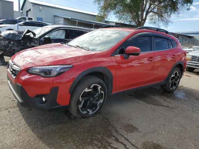 JF2GTHNC8MH240168 - 2021 SUBARU CROSSTREK LIMITED RED photo 1