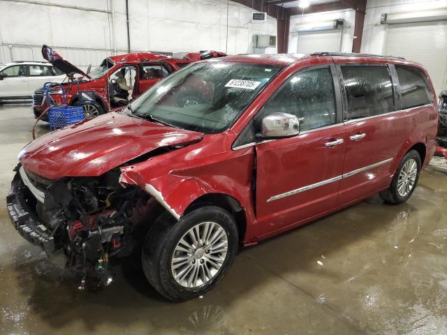 2C4RC1CG7DR737351 - 2013 CHRYSLER TOWN & COU TOURING L RED photo 1