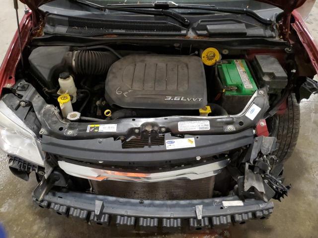 2C4RC1CG7DR737351 - 2013 CHRYSLER TOWN & COU TOURING L RED photo 12