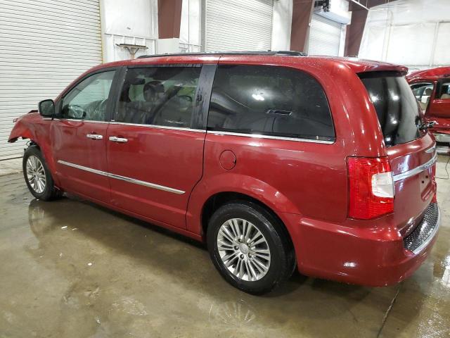 2C4RC1CG7DR737351 - 2013 CHRYSLER TOWN & COU TOURING L RED photo 2