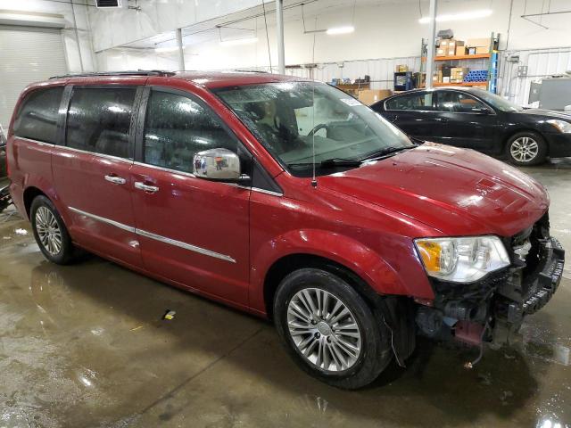 2C4RC1CG7DR737351 - 2013 CHRYSLER TOWN & COU TOURING L RED photo 4