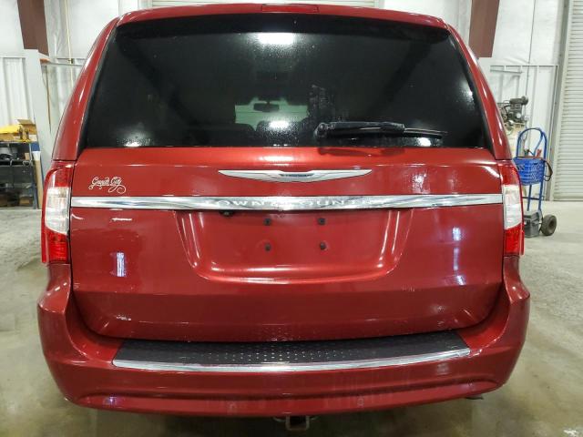 2C4RC1CG7DR737351 - 2013 CHRYSLER TOWN & COU TOURING L RED photo 6