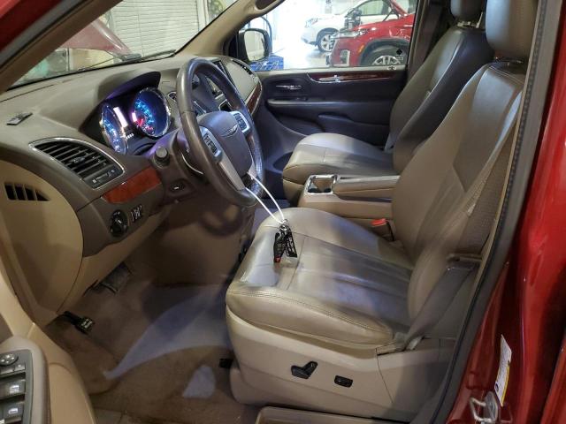2C4RC1CG7DR737351 - 2013 CHRYSLER TOWN & COU TOURING L RED photo 7