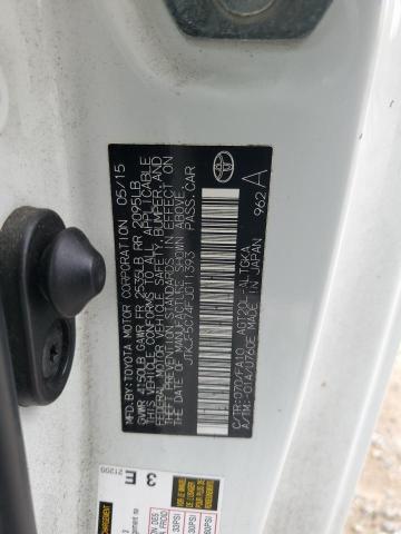 JTKJF5C74FJ011393 - 2015 TOYOTA SCION TC 白色 照片 12