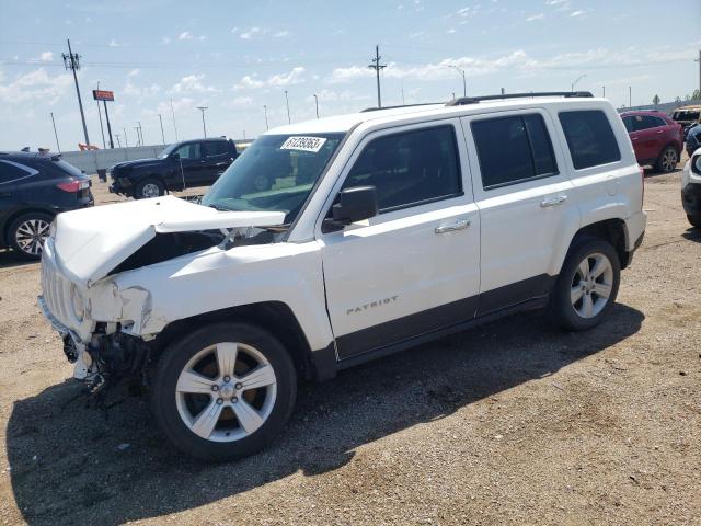 1C4NJRFB7ED664571 - 2014 JEEP PATRIOT LATITUDE WHITE photo 1