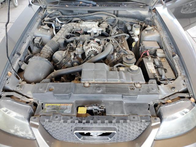 1FAFP45X82F217059 - 2002 FORD MUSTANG GT GRAY photo 11