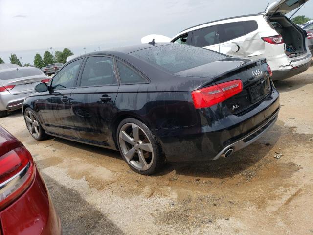 WAUHMBFC8FN025547 - 2015 AUDI A6 PRESTIGE შავი ფოტო 2