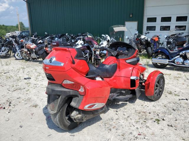 2BXNBBC16DV000880 - 2013 CAN-AM SPYDER ROA RT RED photo 4