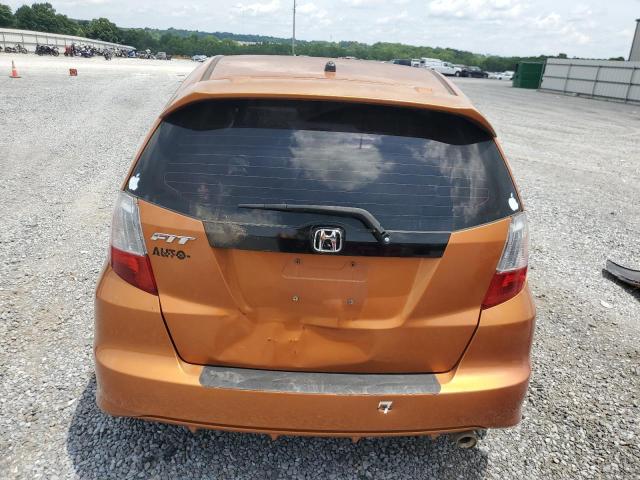 JHMGE8H46AS009926 - 2010 HONDA FIT SPORT 橙色 照片 6