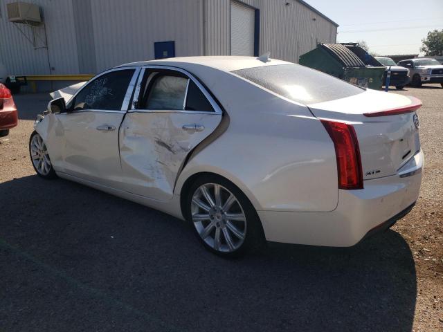 1G6AB5RX5E0116218 - 2014 CADILLAC ATS LUXURY WHITE photo 2