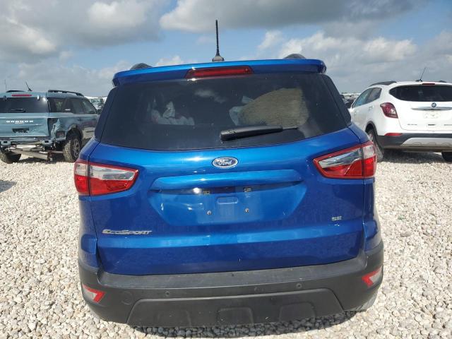 MAJ3S2GE3MC397332 - 2021 FORD ECOSPORT SE BLUE photo 6