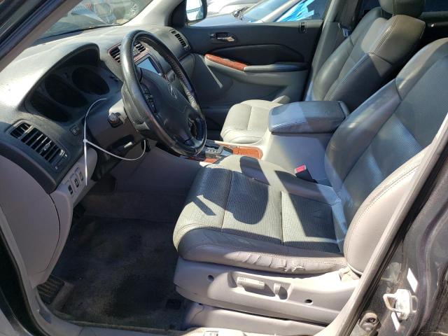 2HNYD18226H501196 - 2006 ACURA MDX GRAY photo 7