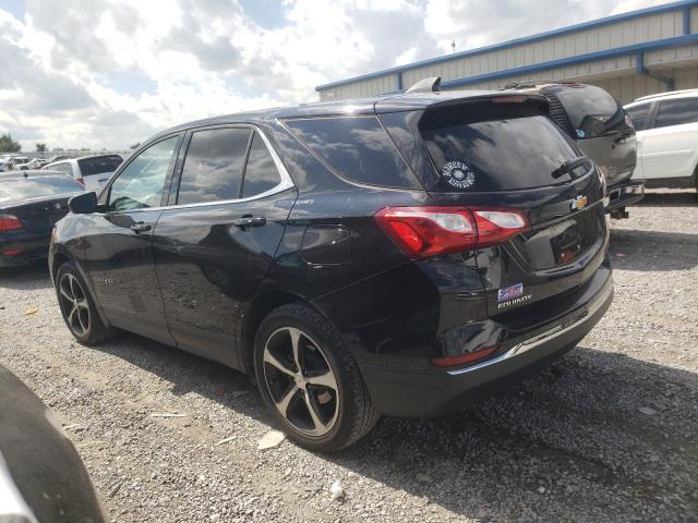 2GNAXJEV1J6295295 - 2018 CHEVROLET EQUINOX LT BLACK photo 2