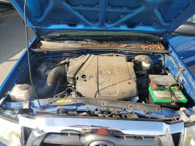 3TMJU4GN9AM102736 - 2010 TOYOTA TACOMA DOUBLE CAB PRERUNNER BLUE photo 11