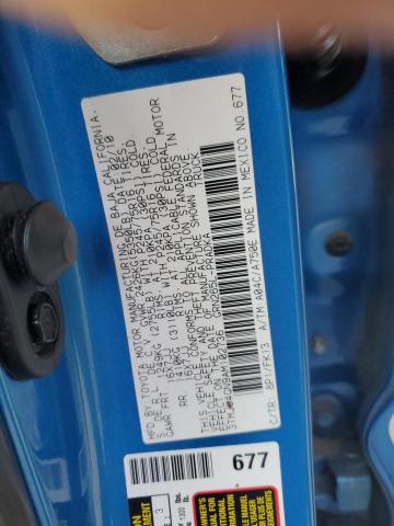 3TMJU4GN9AM102736 - 2010 TOYOTA TACOMA DOUBLE CAB PRERUNNER BLUE photo 12