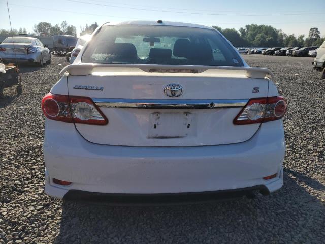 2T1BU4EE7DC113495 - 2013 TOYOTA COROLLA BASE WHITE photo 6