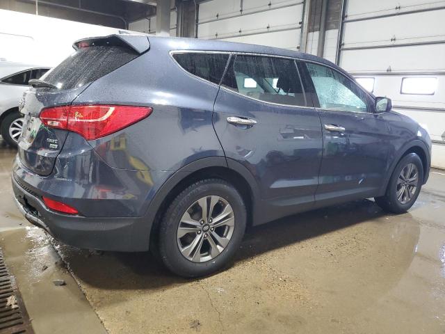 5XYZTDLB0GG326873 - 2016 HYUNDAI SANTA FE S BLUE photo 3