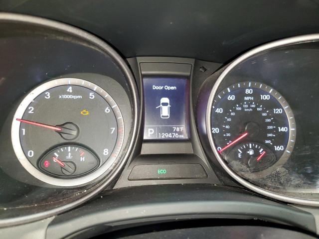 5XYZTDLB0GG326873 - 2016 HYUNDAI SANTA FE S BLUE photo 9