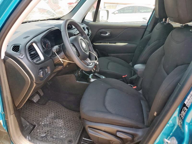 ZACNJDA14NPN98044 - 2022 JEEP RENEGADE SPORT TEAL photo 7