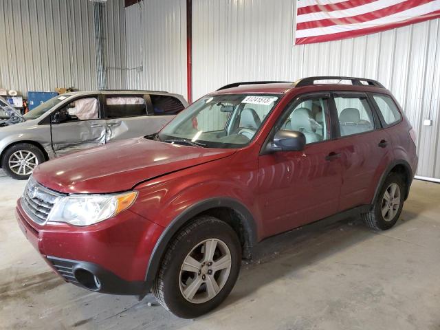 JF2SH6BC7AH796729 - 2010 SUBARU FORESTER XS RED photo 1