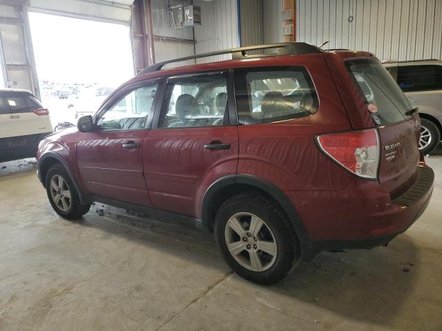 JF2SH6BC7AH796729 - 2010 SUBARU FORESTER XS RED photo 2