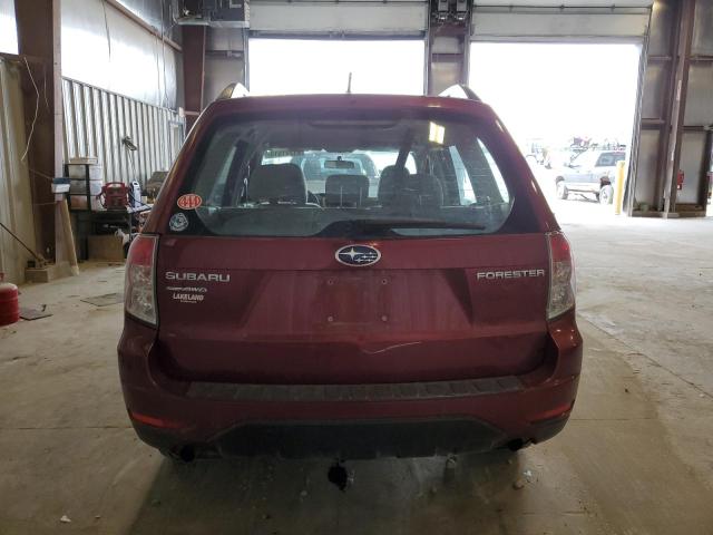 JF2SH6BC7AH796729 - 2010 SUBARU FORESTER XS Қызыл фото 6
