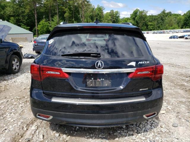 5FRYD4H83FB019899 - 2015 ACURA MDX ADVANCE BLACK photo 6