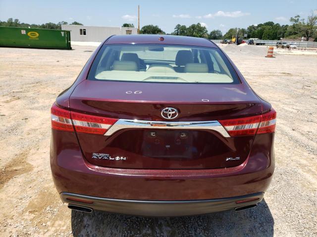 4T1BK1EB2EU134765 - 2014 TOYOTA AVALON BASE Tünd qırmızı foto 6