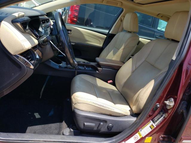 4T1BK1EB2EU134765 - 2014 TOYOTA AVALON BASE Tünd qırmızı foto 7